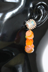Orange Foil Sea